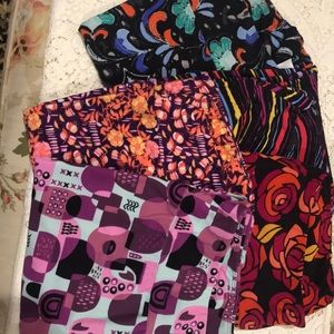 Lot of Lularoe leggings tall and Curvy